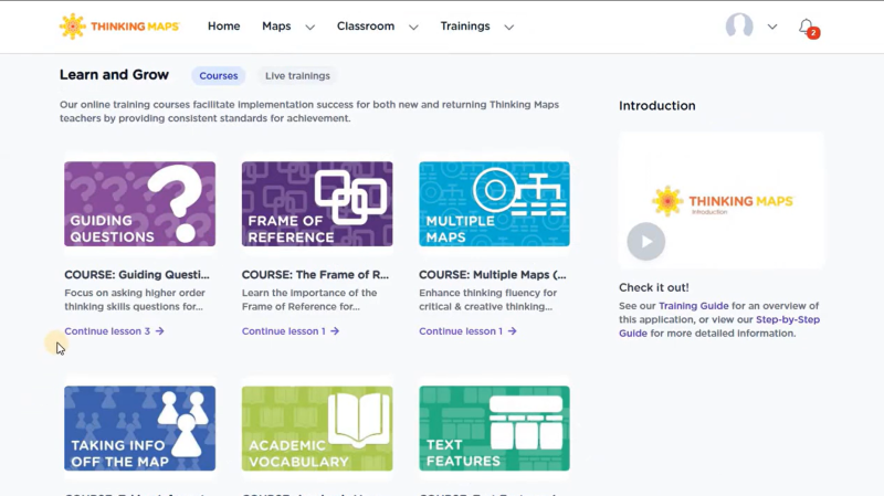 TMLC training courses