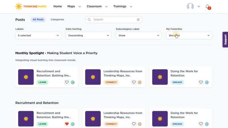 TMLC Navigator screenshot mockup